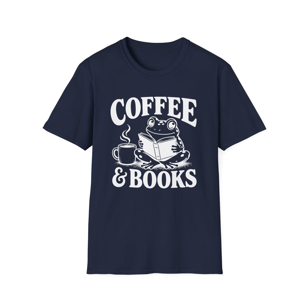 T‑Shirt — "Coffee & Books"