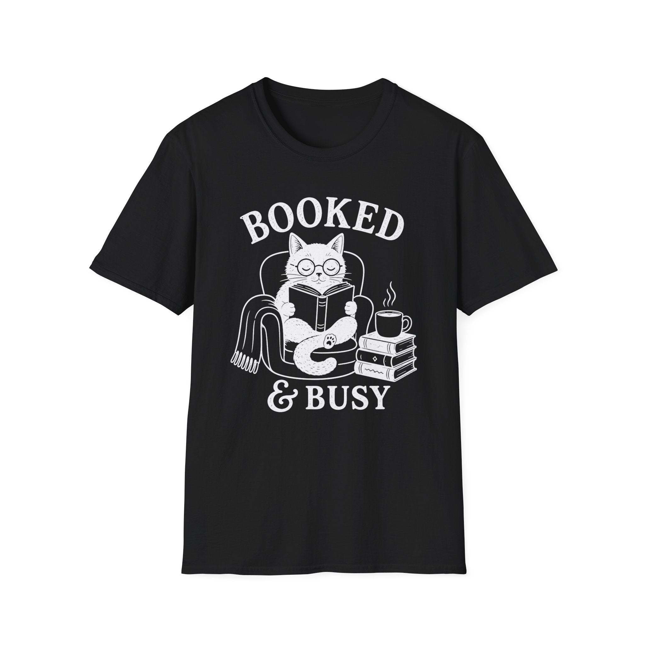 T-Shirt — "Booked & Busy"