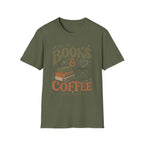 T‑Shirt — "give me Coffee & Books"