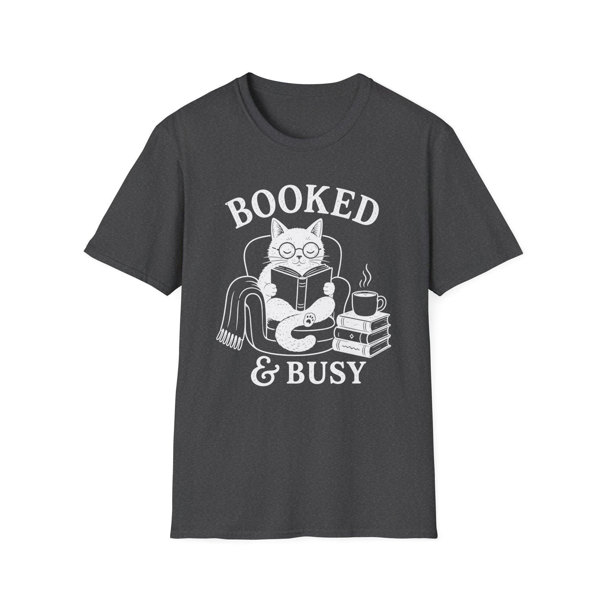 T-Shirt — "Booked & Busy"