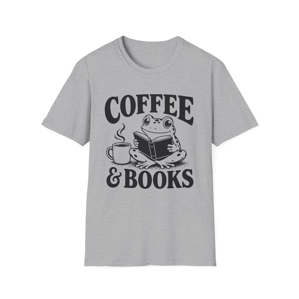 T‑Shirt — "Coffee & Books"