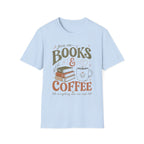 T‑Shirt — "give me Coffee & Books"