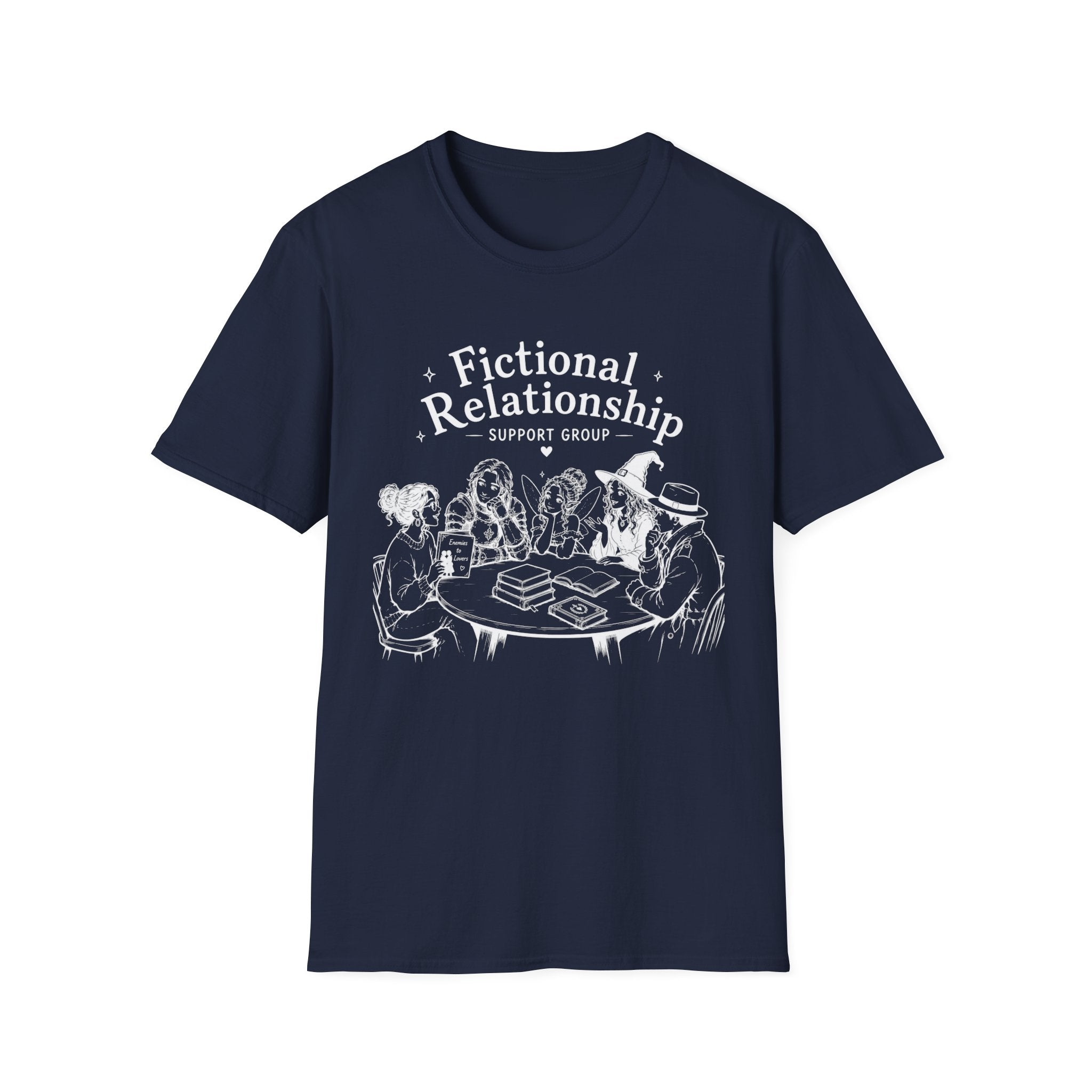 T‑Shirt — "Fictional Relationship Support Group"