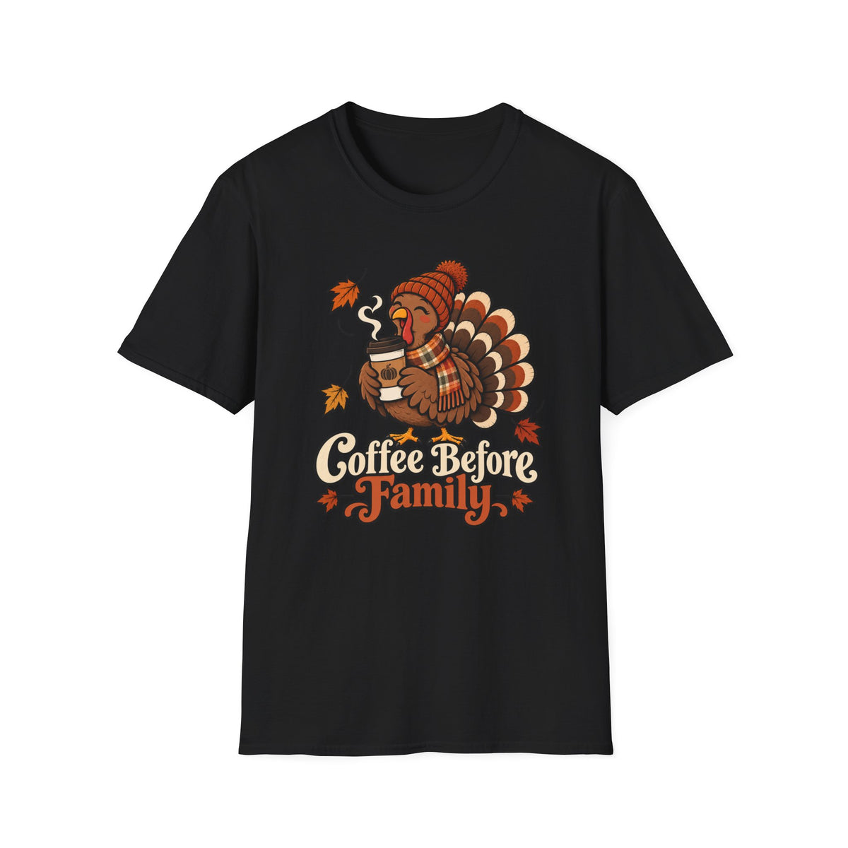 Coffee before Family T-shirt