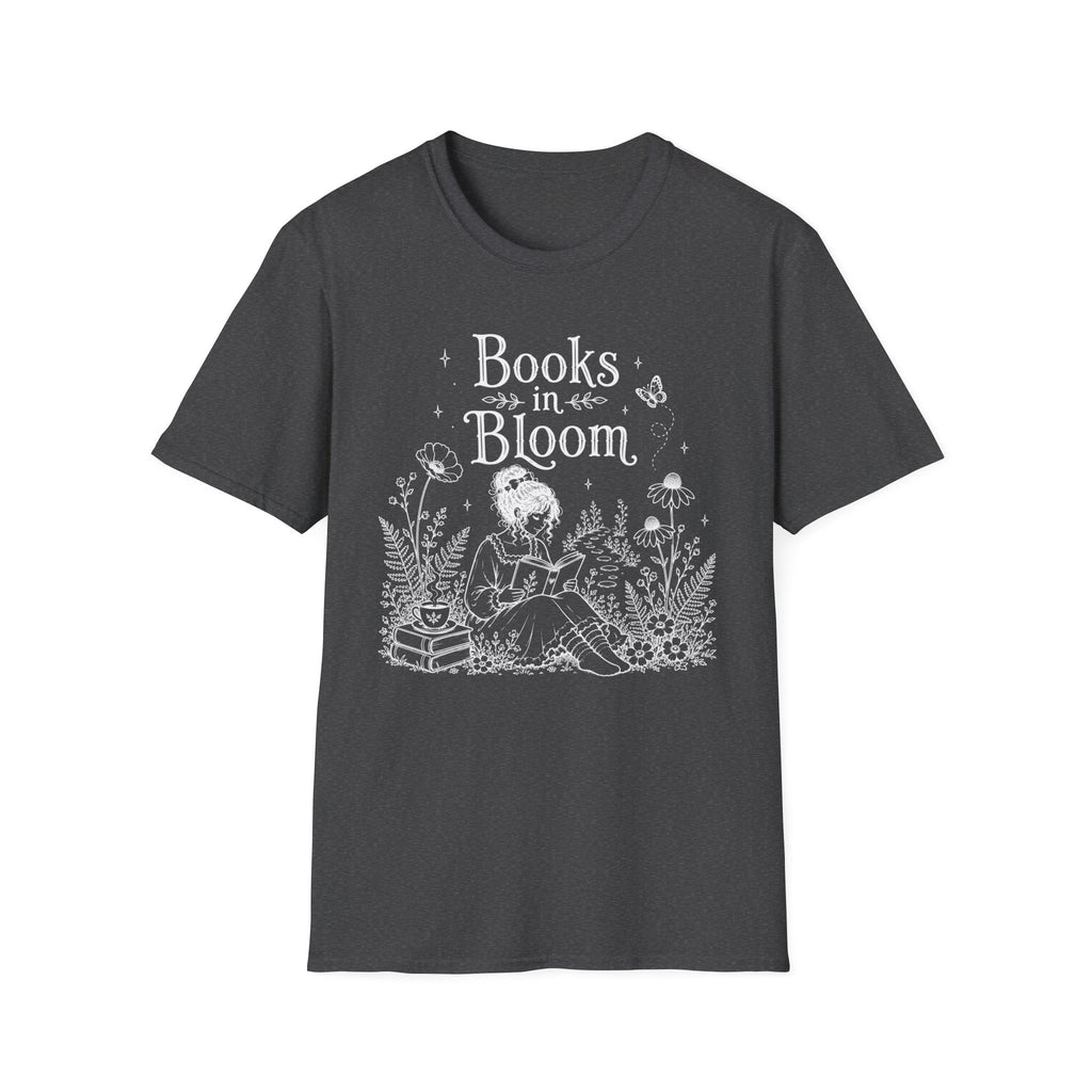 T‑Shirt — "Books in Bloom"