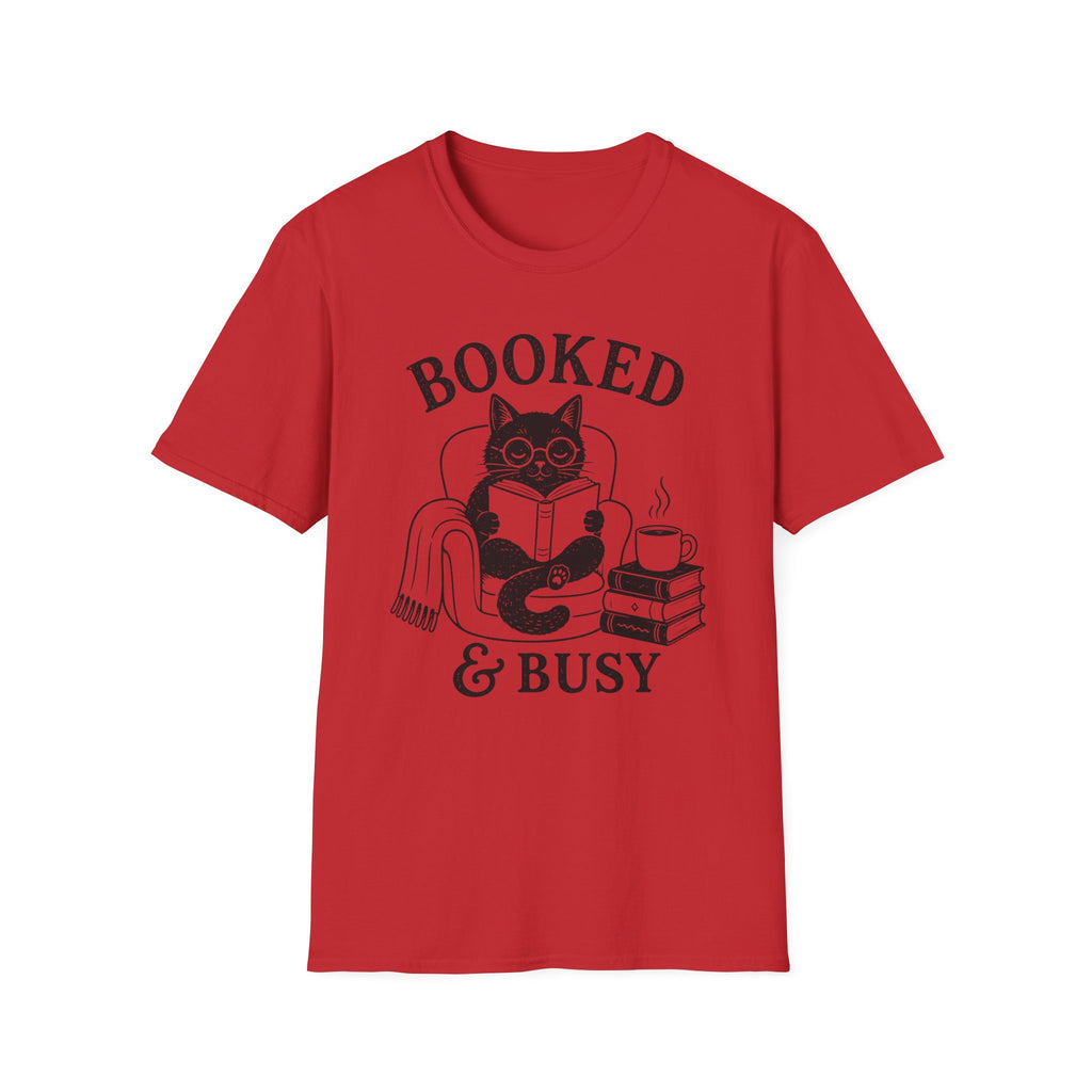 T-Shirt — "Booked & Busy"