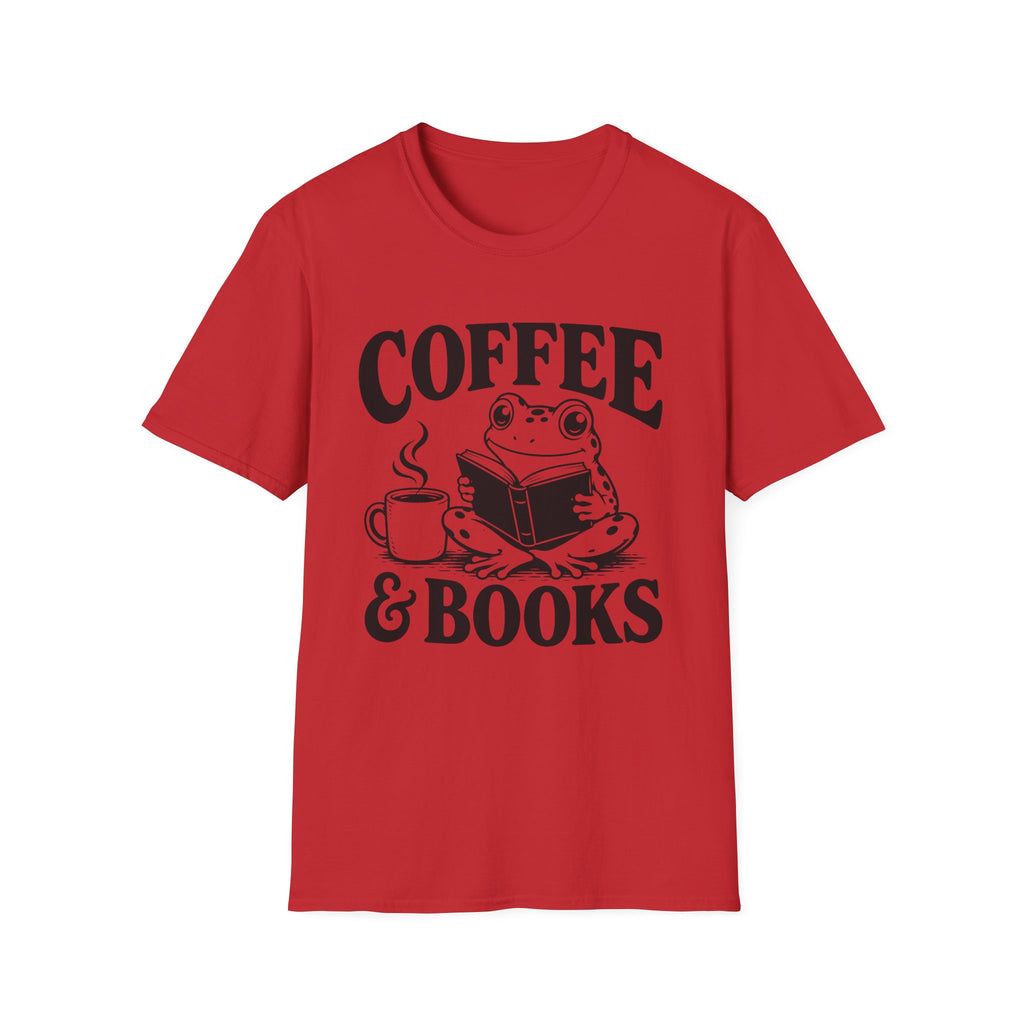 T‑Shirt — "Coffee & Books"