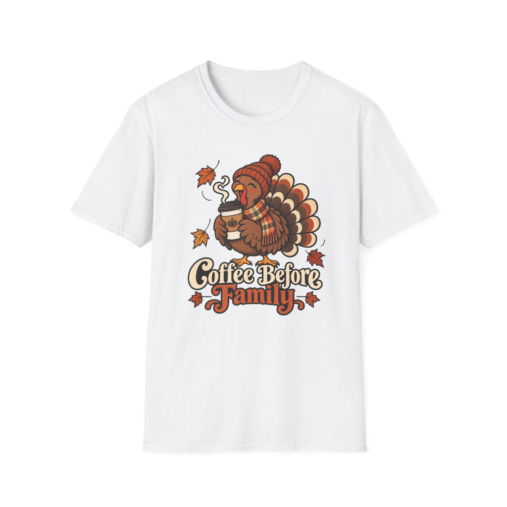 Coffee before Family T-shirt