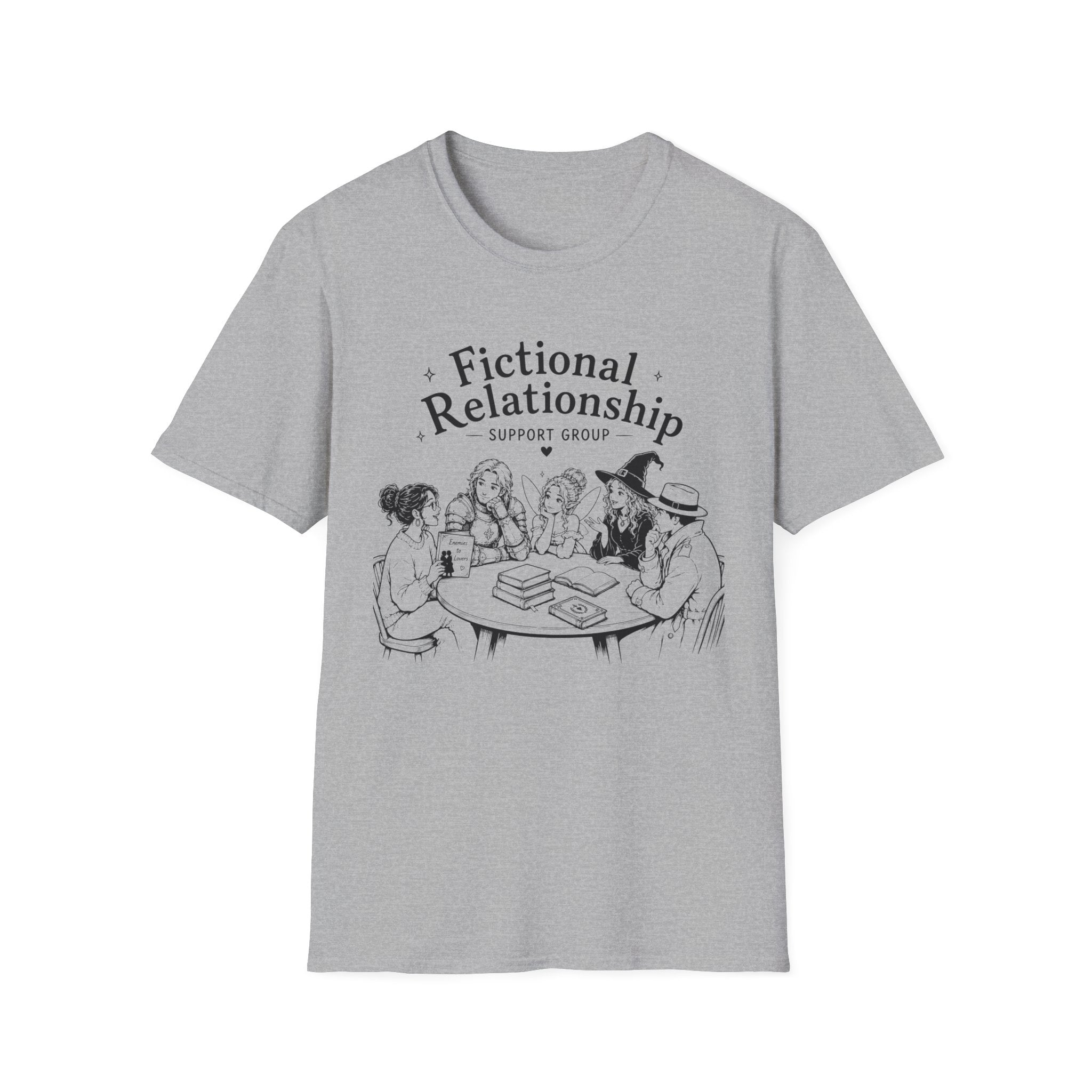 T‑Shirt — "Fictional Relationship Support Group"