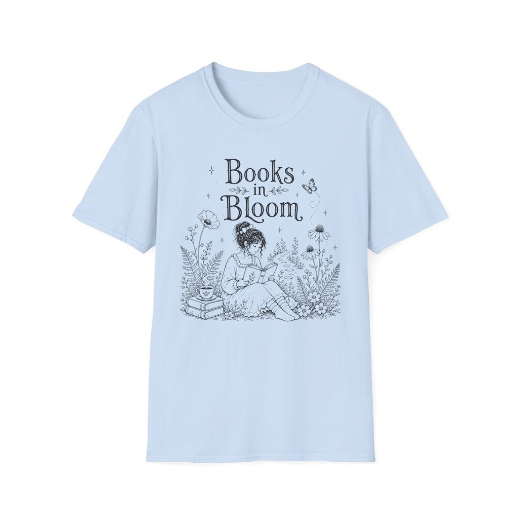 T‑Shirt — "Books in Bloom"