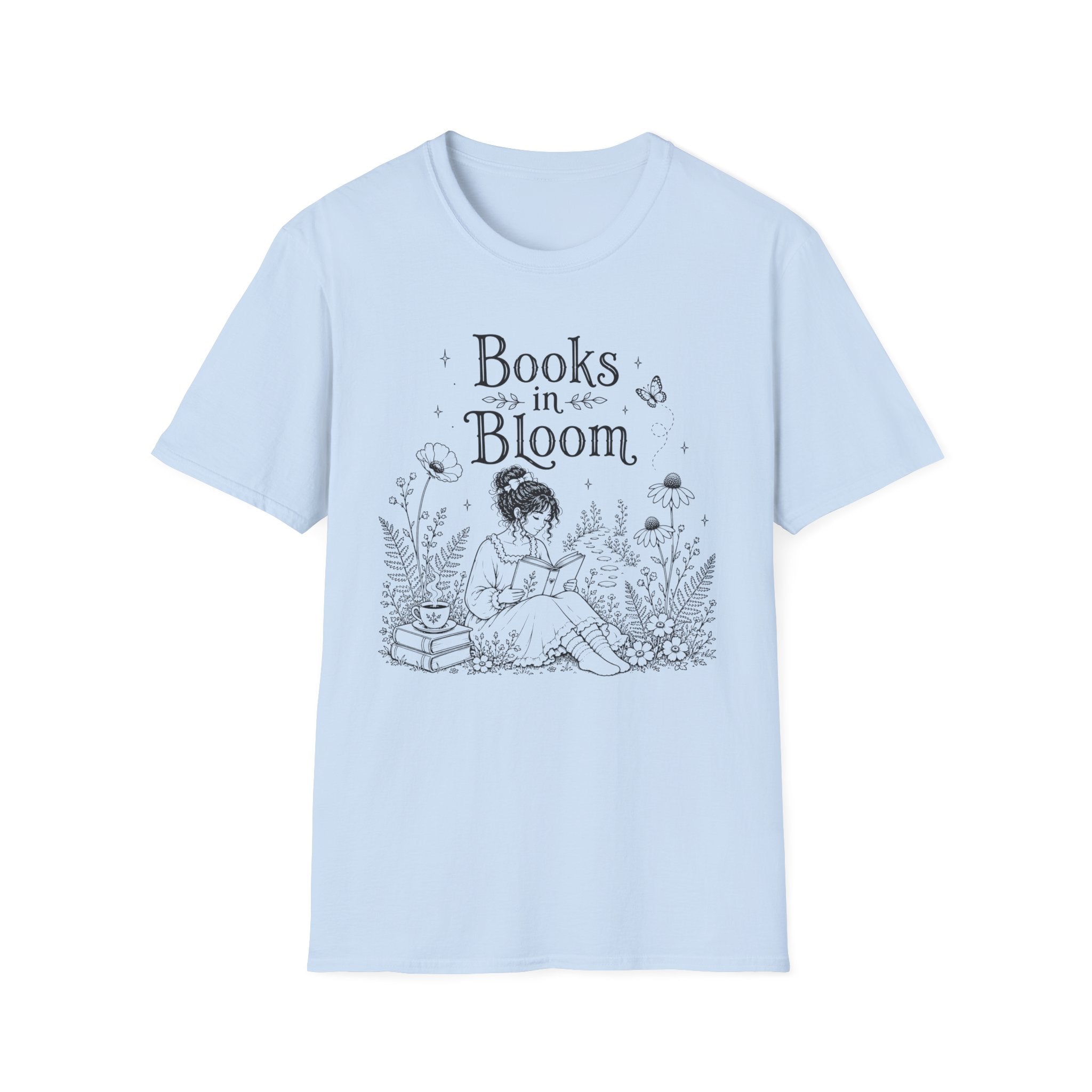 T‑Shirt — "Books in Bloom"