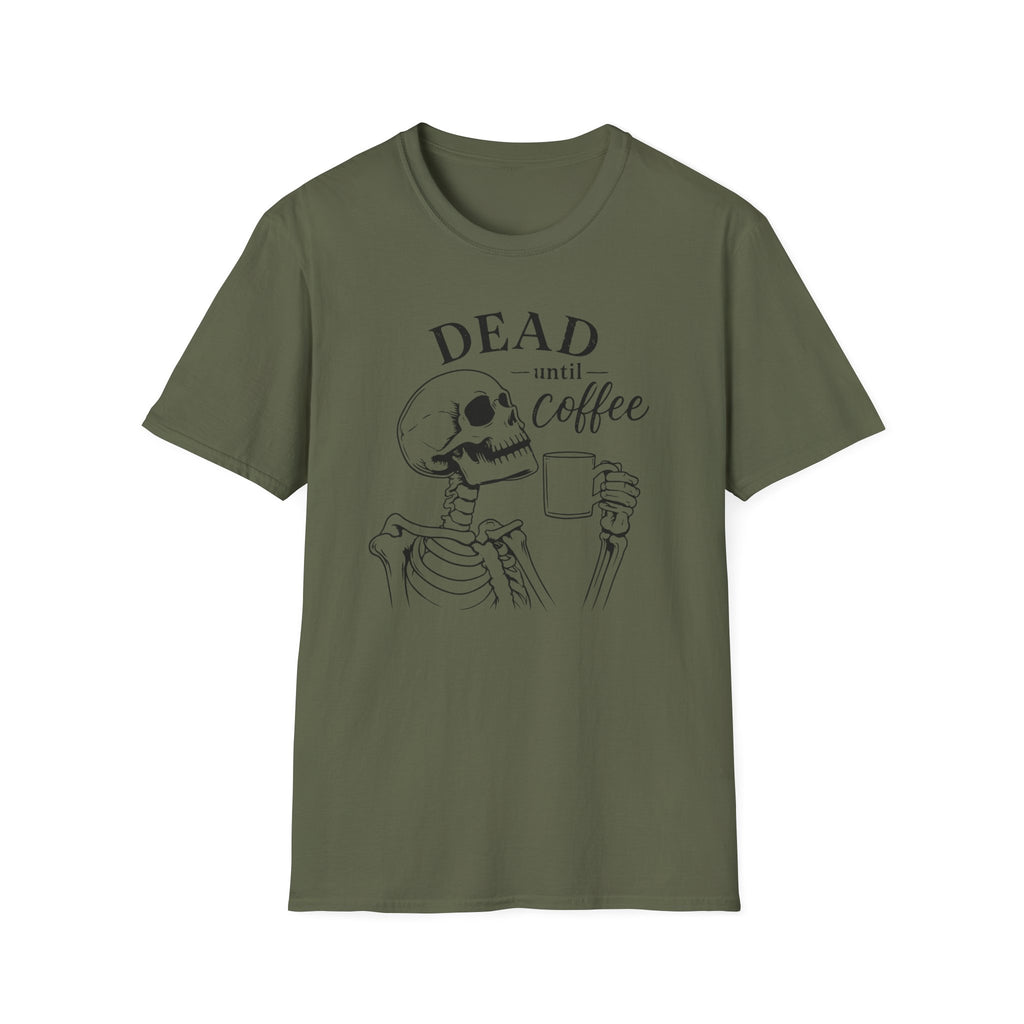 T‑Shirt — "Dead Until Coffee"