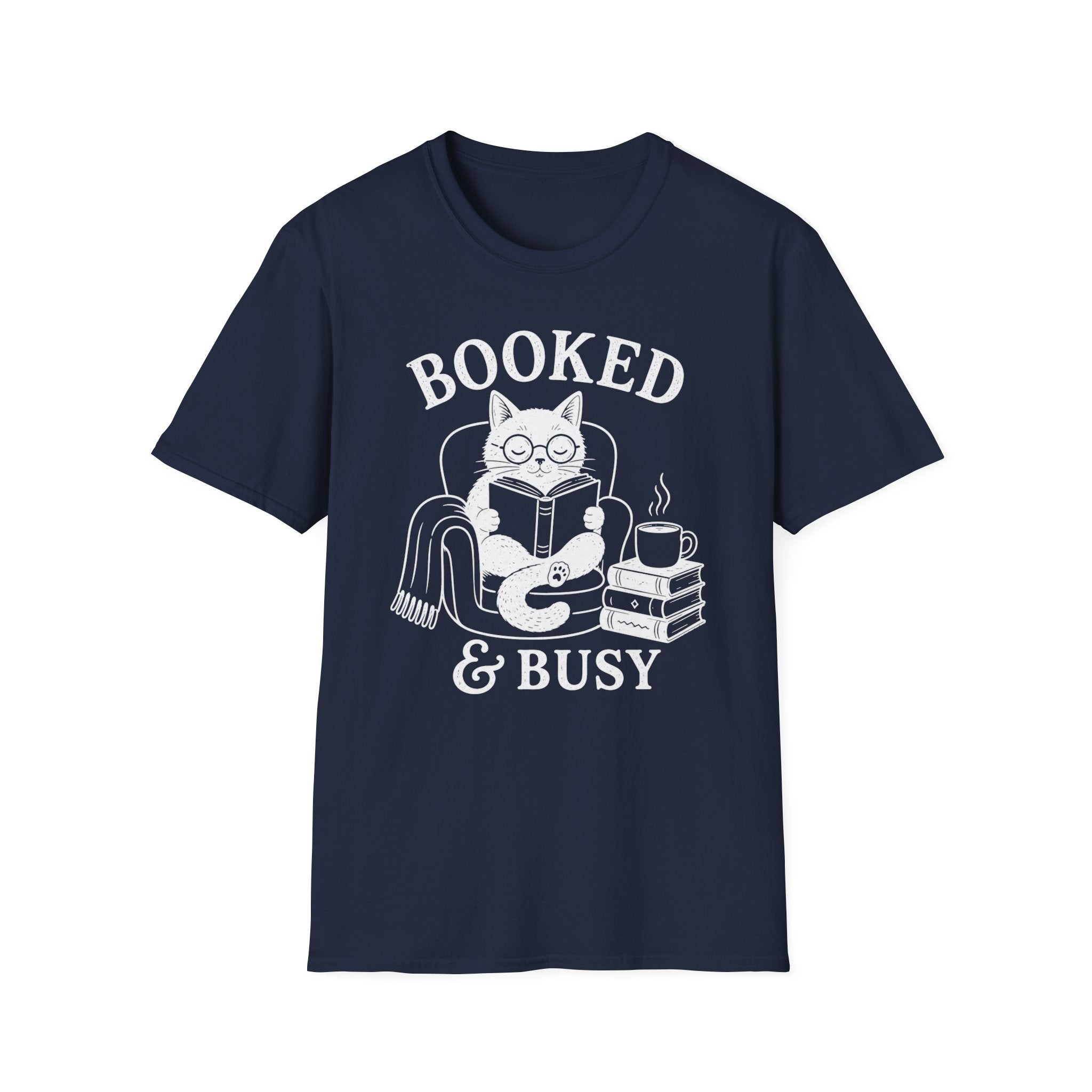 T-Shirt — "Booked & Busy"