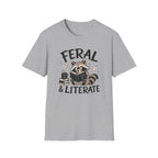 T‑Shirt — "Feral & Literate"