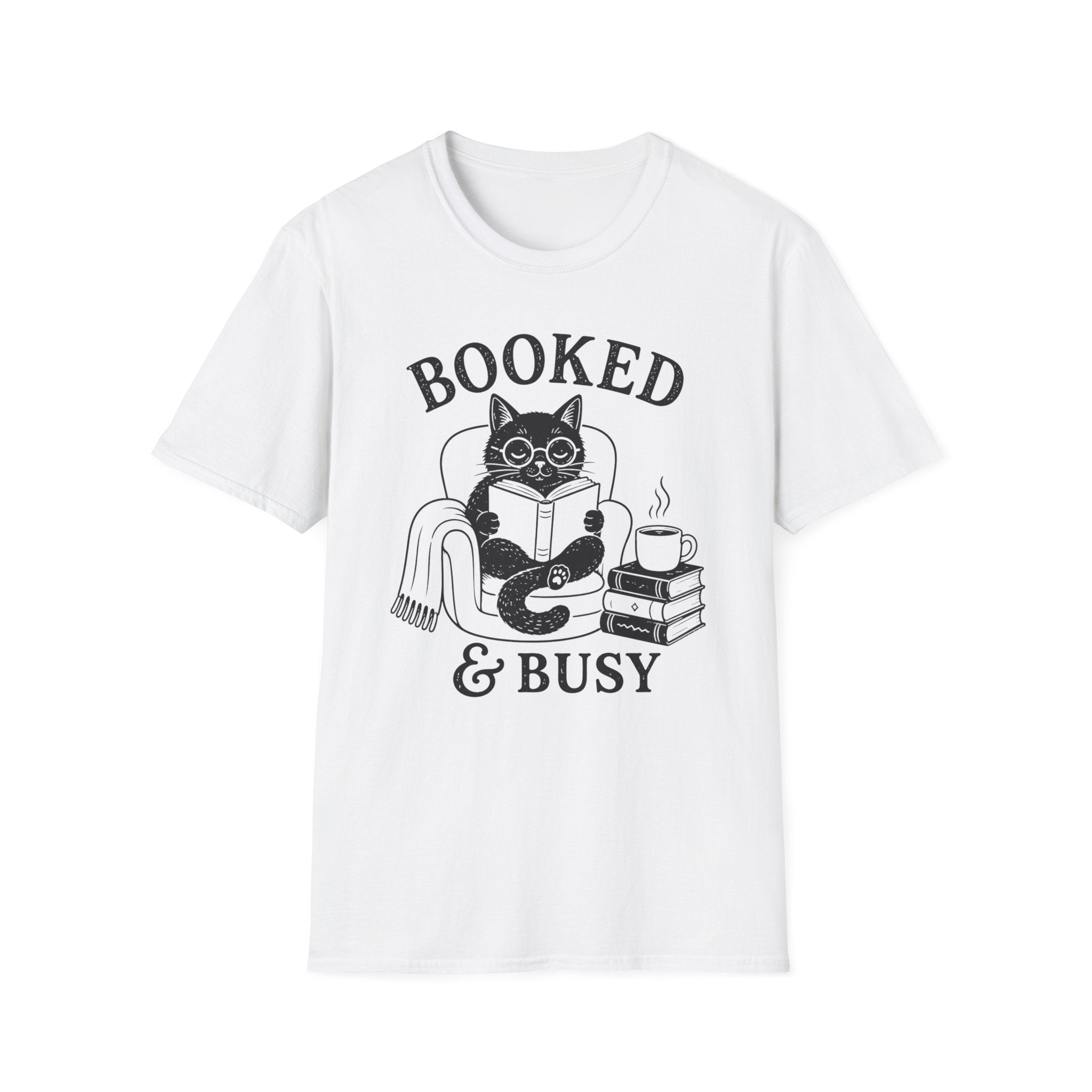 T-Shirt — "Booked & Busy"