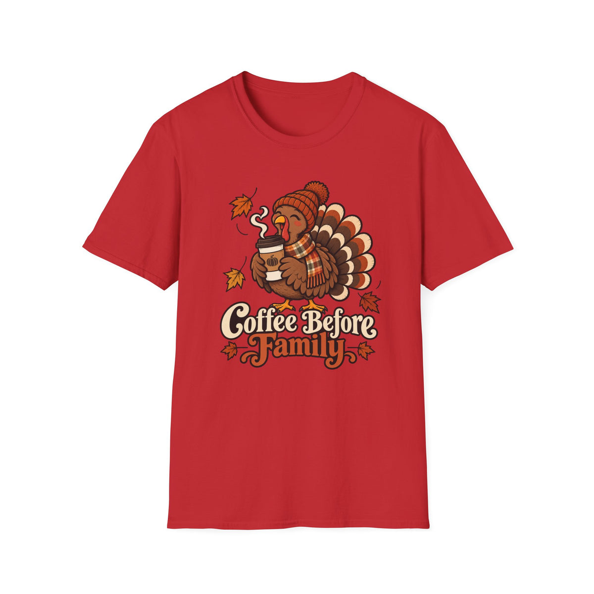 Coffee before Family T-shirt
