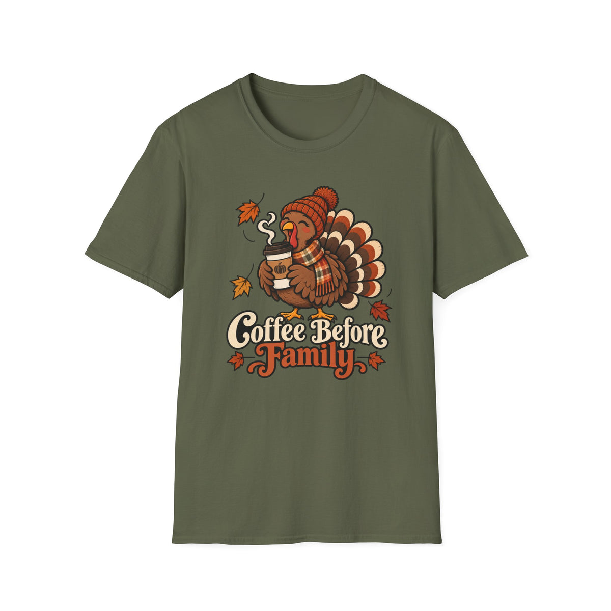 Coffee before Family T-shirt