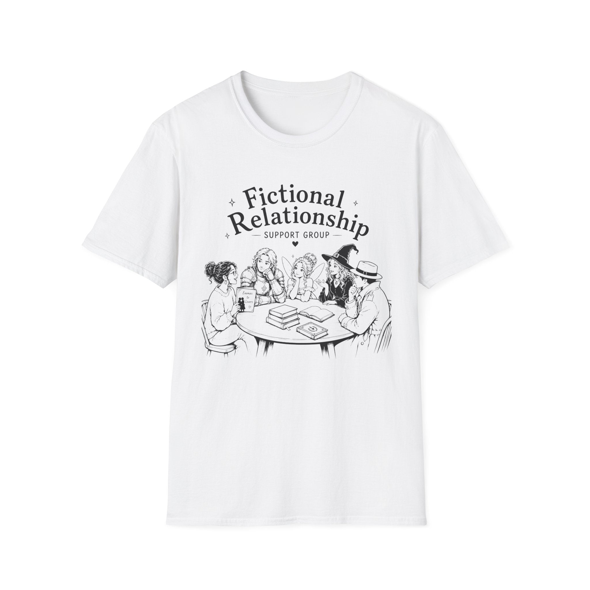 T‑Shirt — "Fictional Relationship Support Group"