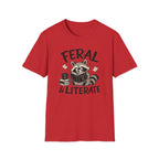 T‑Shirt — "Feral & Literate"