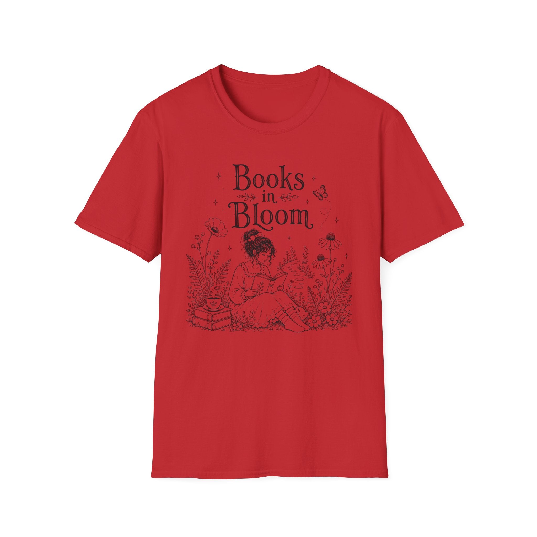 T‑Shirt — "Books in Bloom"