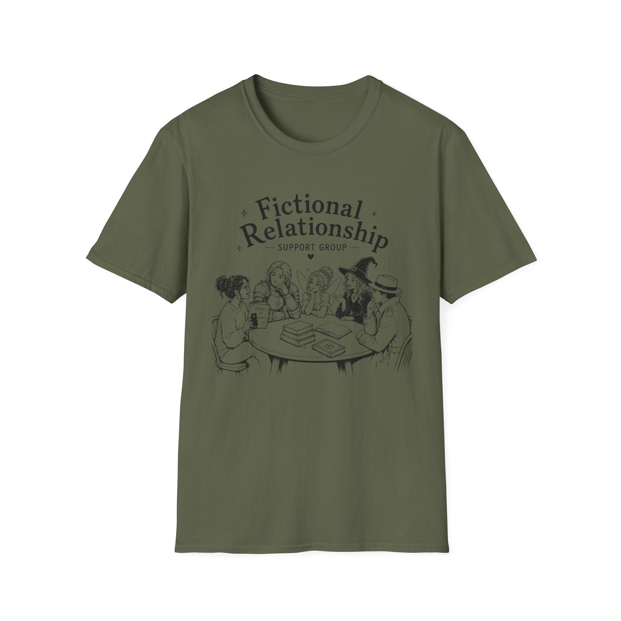 T‑Shirt — "Fictional Relationship Support Group"