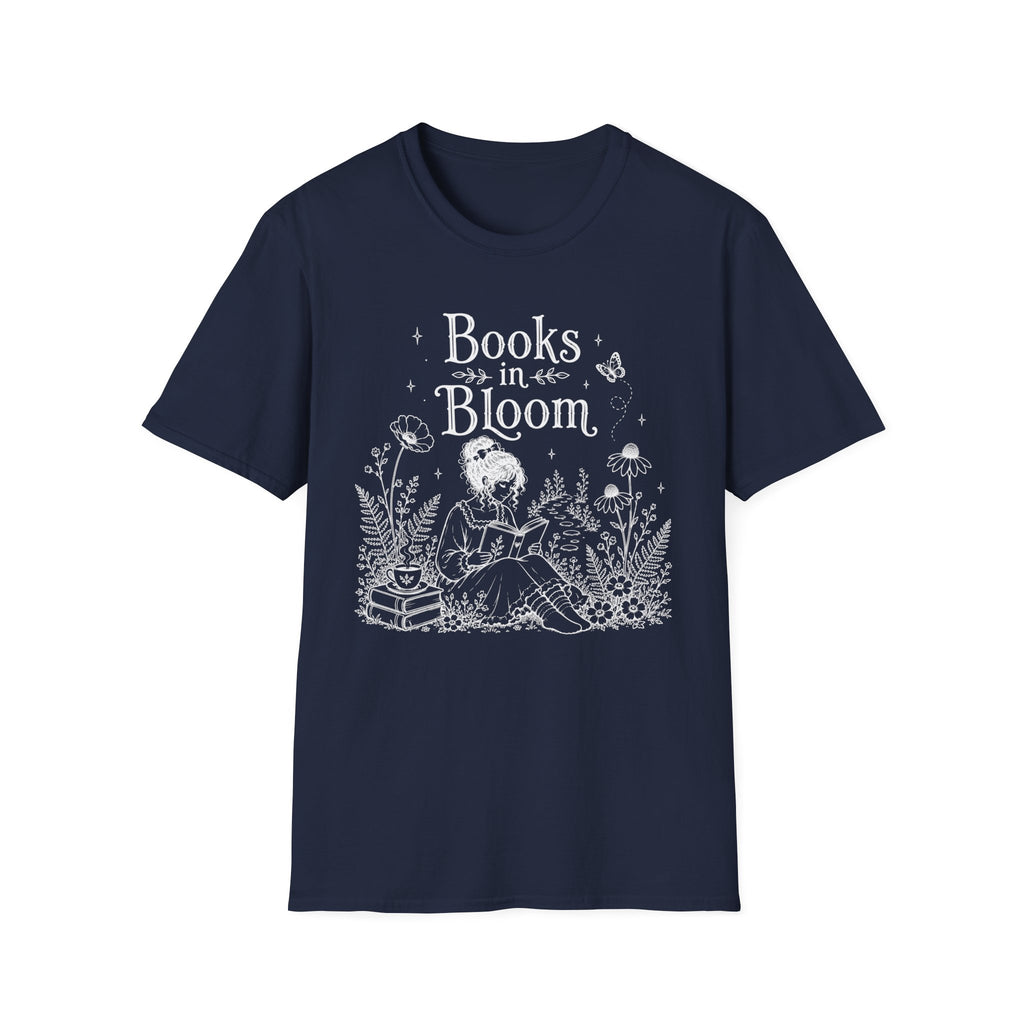 T‑Shirt — "Books in Bloom"