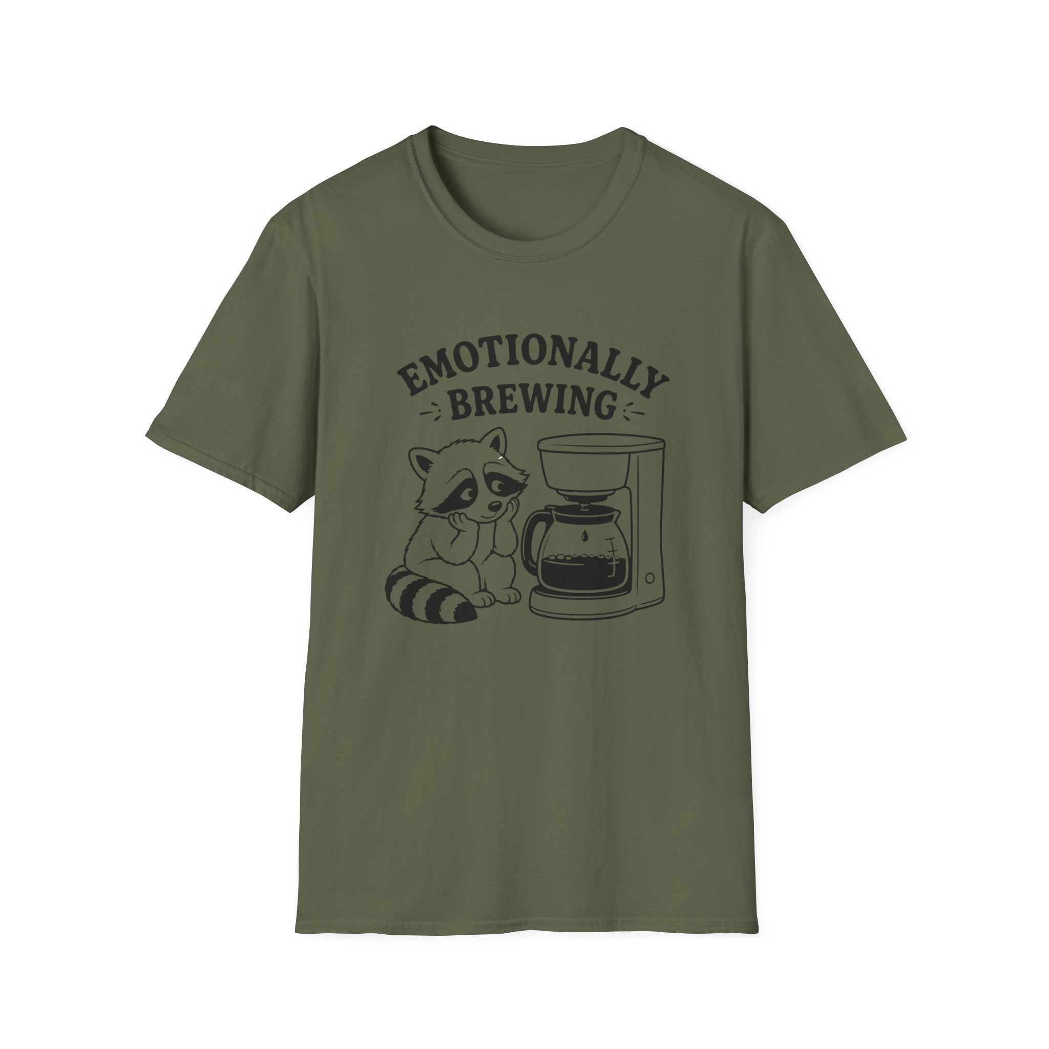 T‑Shirt — "Emotionally Brewing"