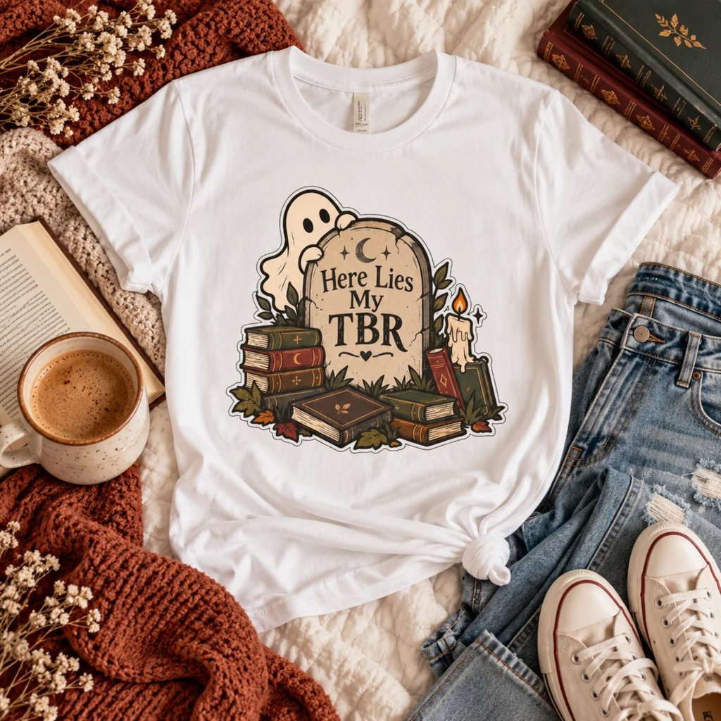 Here Lies My TBR T-shirt