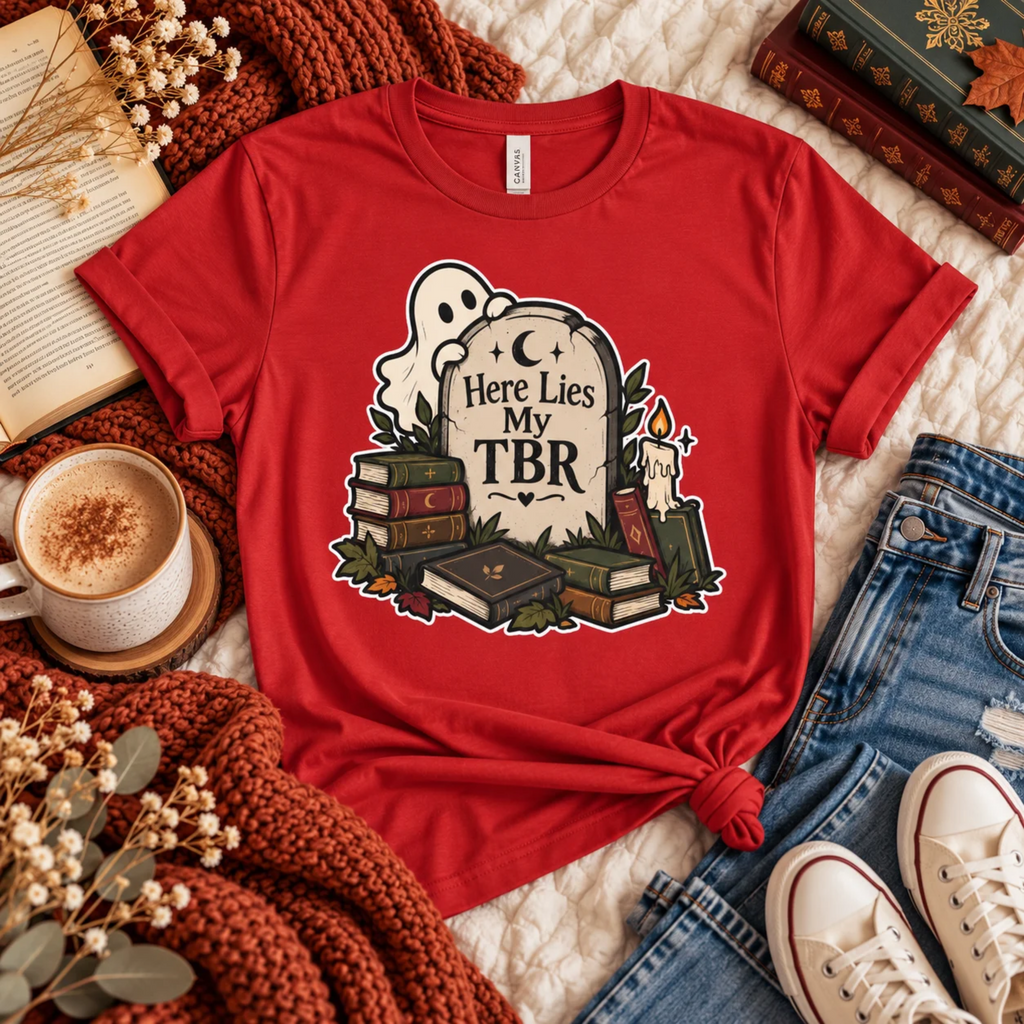 Here Lies My TBR T-shirt