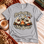 Reading With My Boos T-shirt