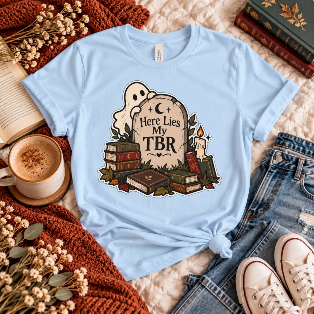 Here Lies My TBR T-shirt