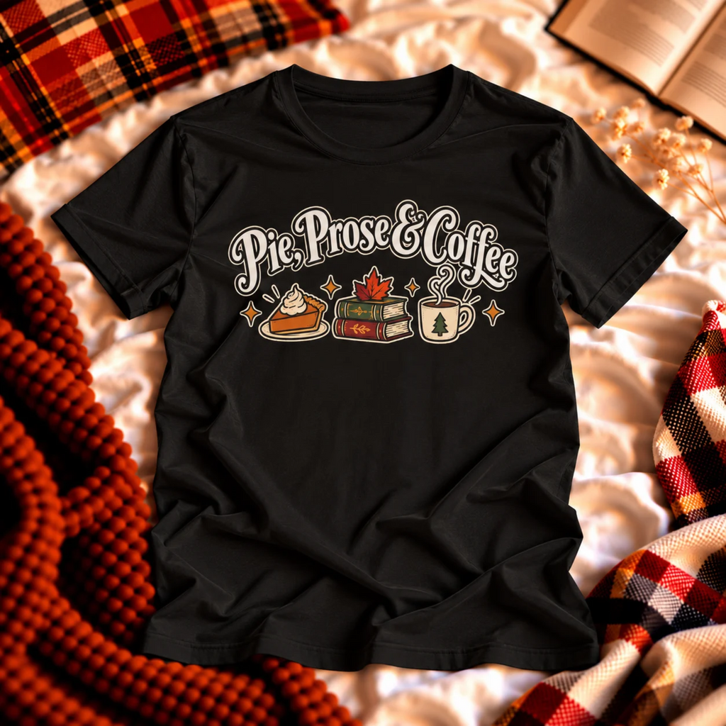 Pie, Prose & Coffee T-shirt