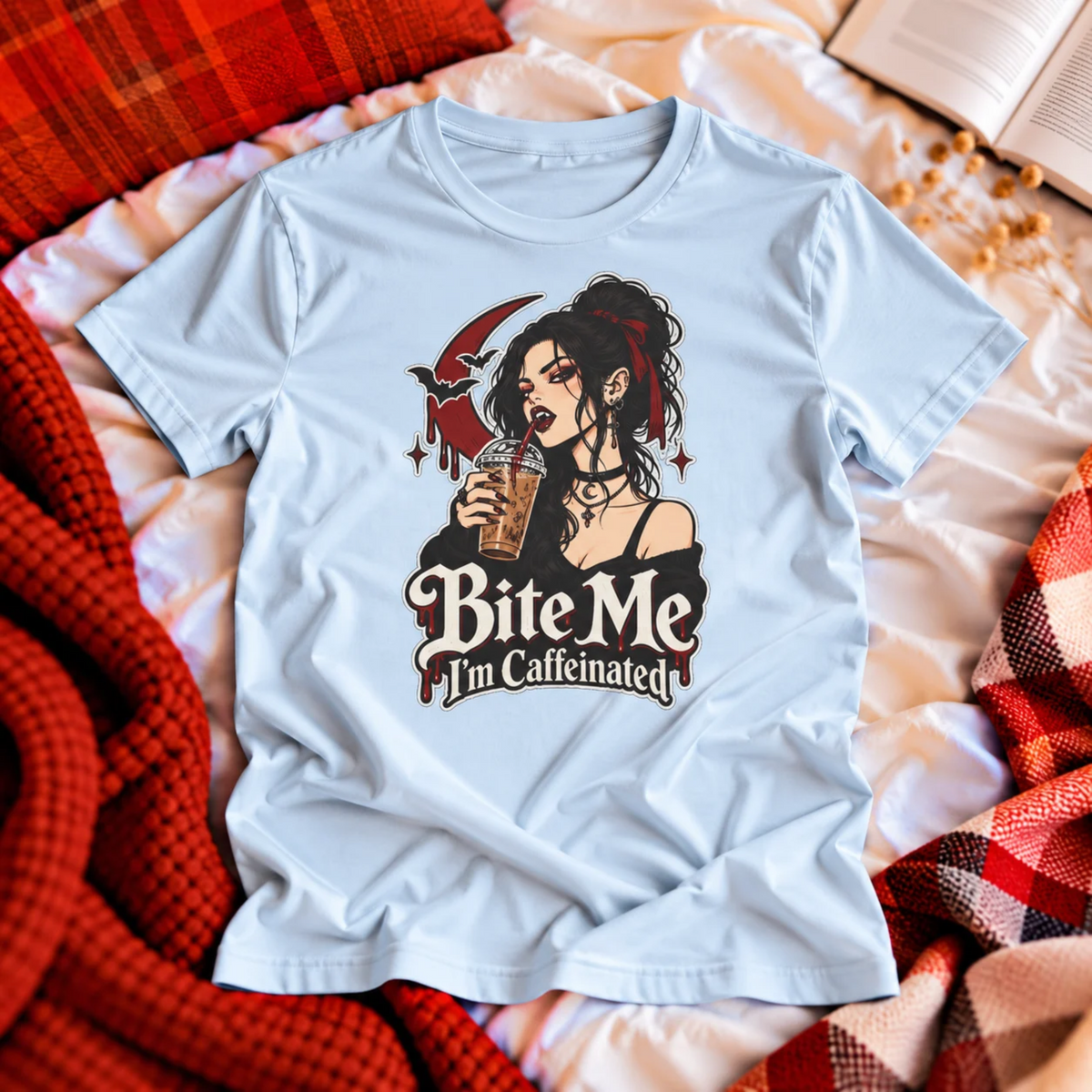 Bite Me I'm Caffeinated T-shirt