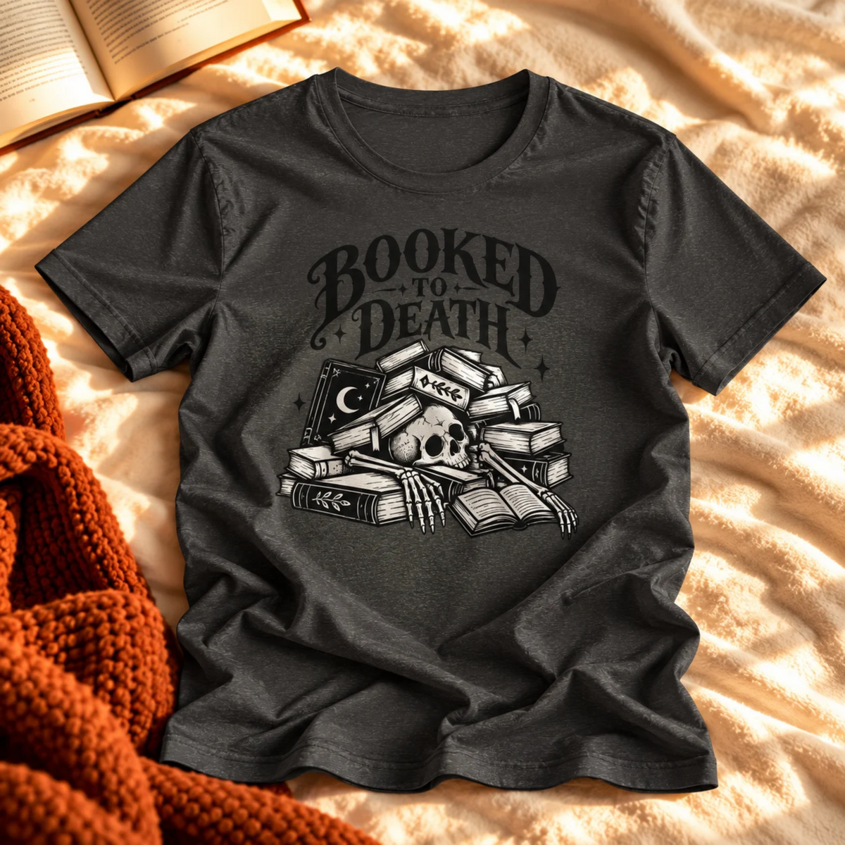 Booked to Death T-shirt