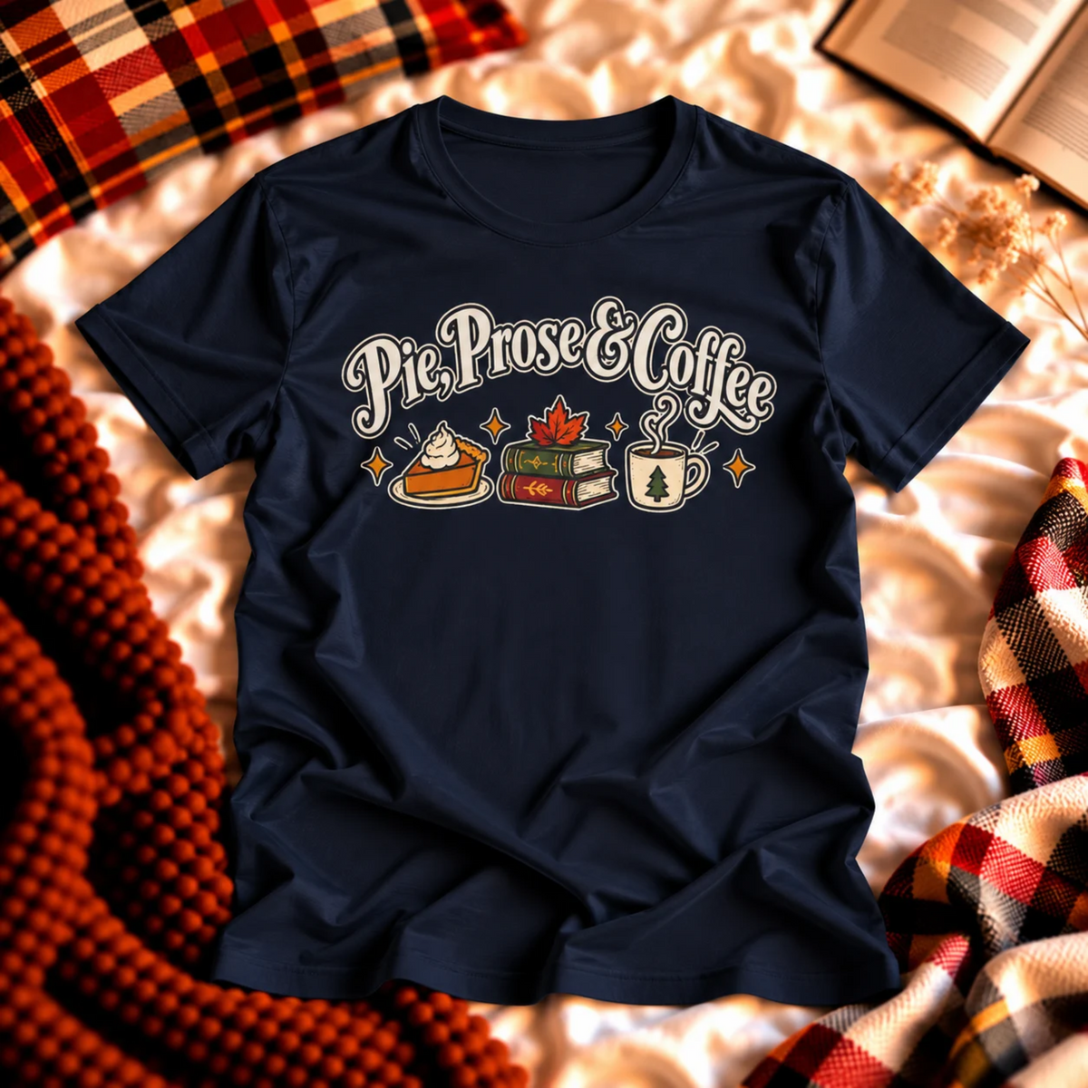 Pie, Prose & Coffee T-shirt