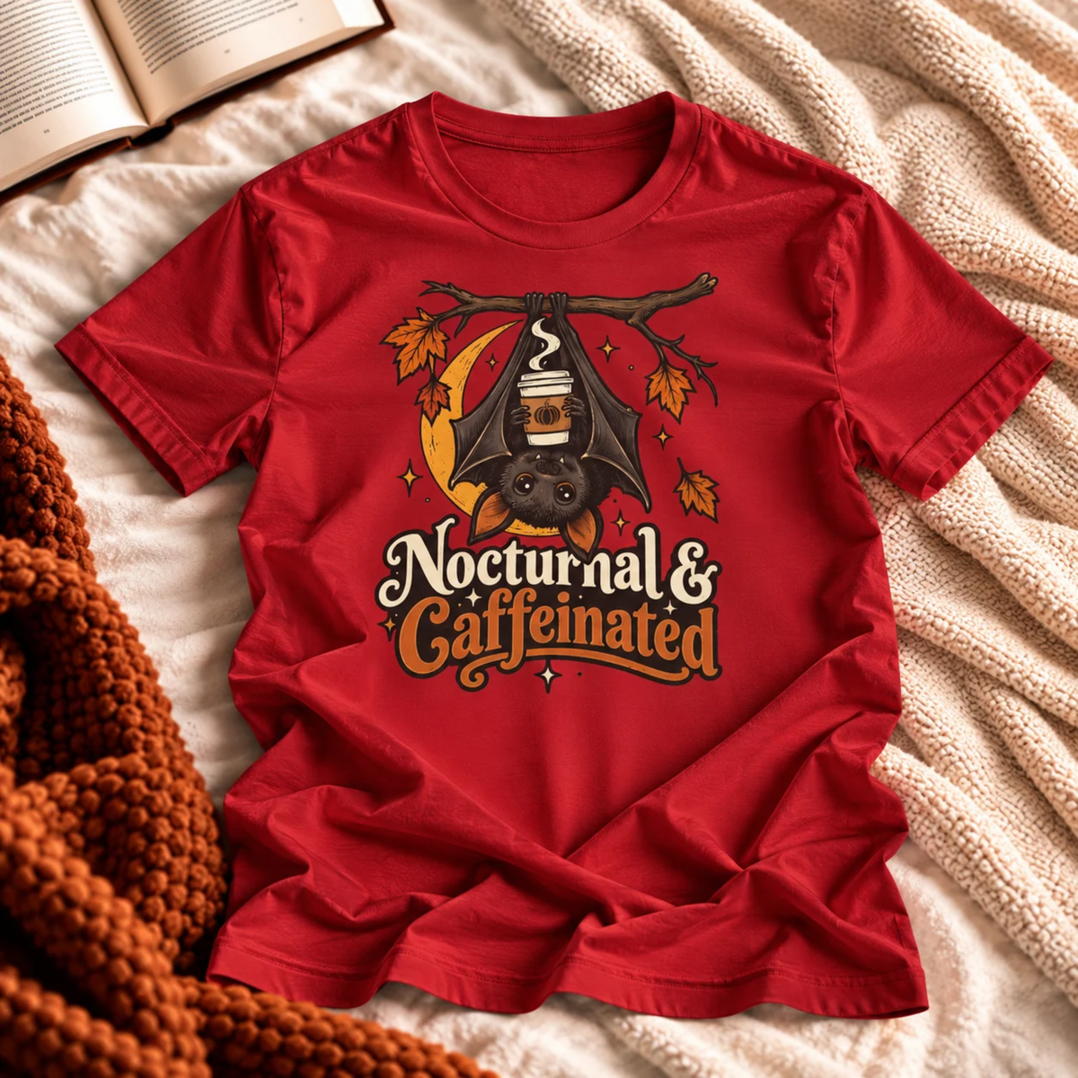 Nocturnal & Caffeinated T-shirt