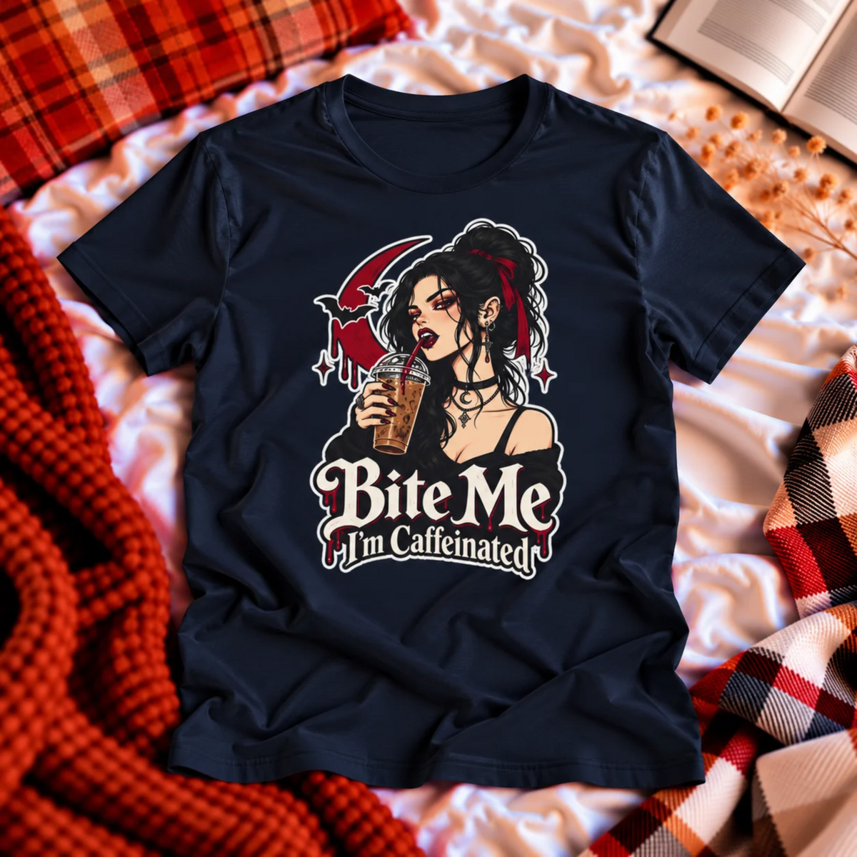 Bite Me I'm Caffeinated T-shirt