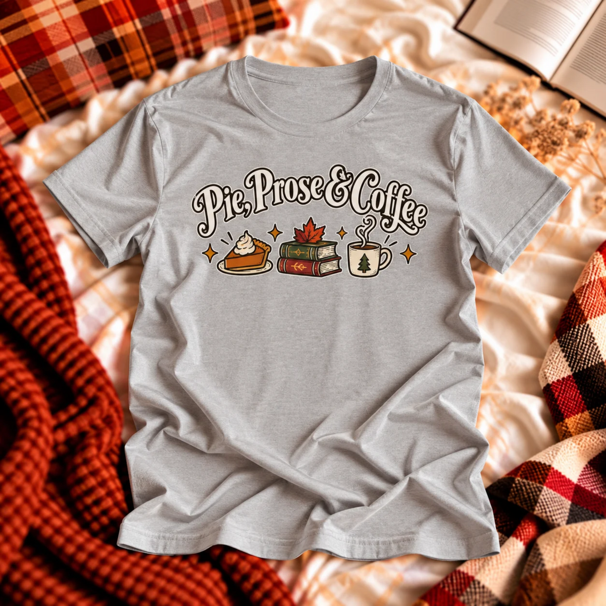 Pie, Prose & Coffee T-shirt