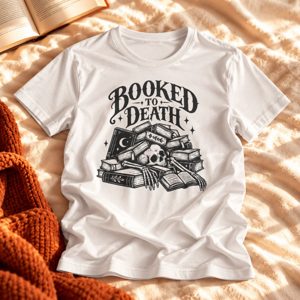 Booked to Death T-shirt