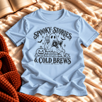 Spooky Stories & Cold Brews T-shirt