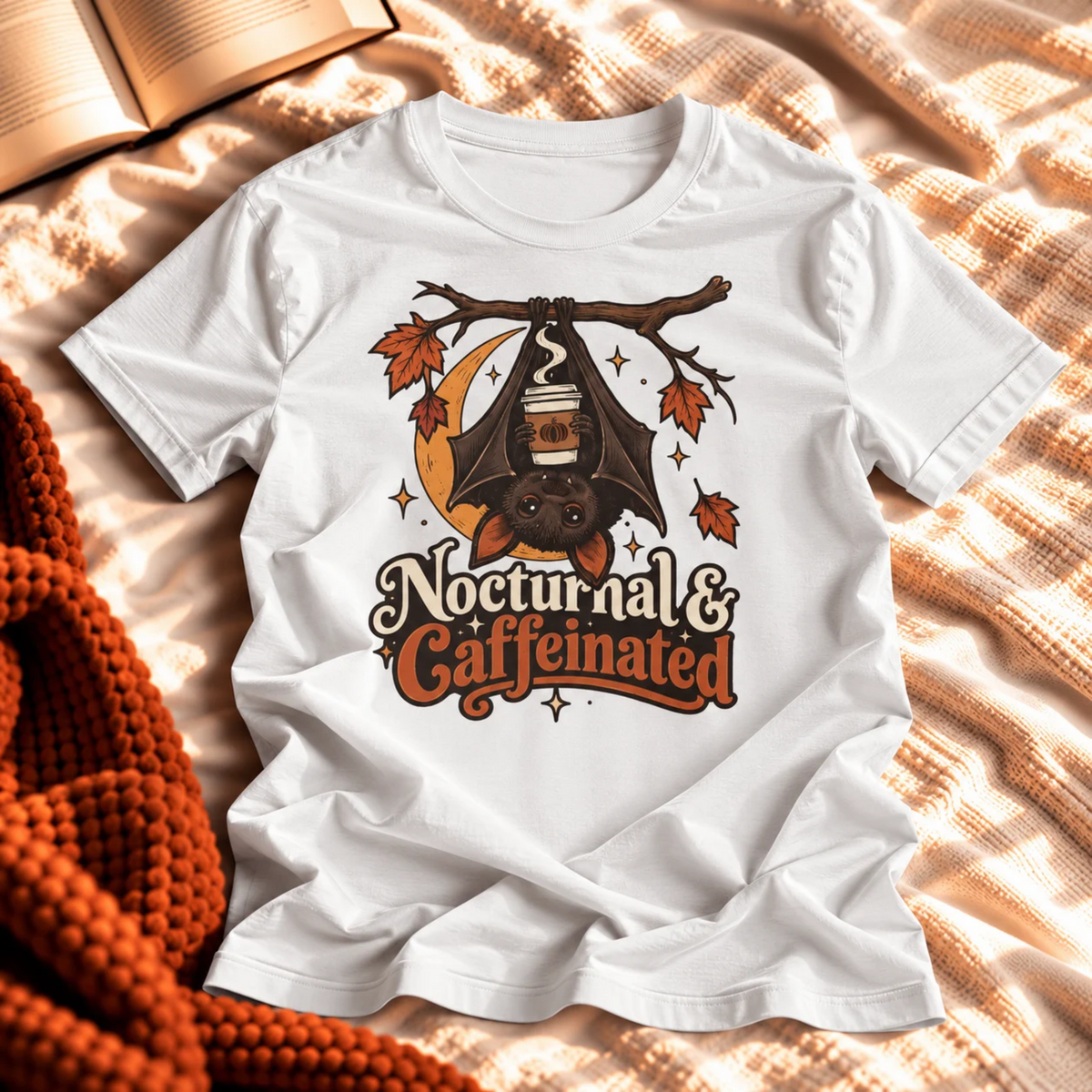 Nocturnal & Caffeinated T-shirt