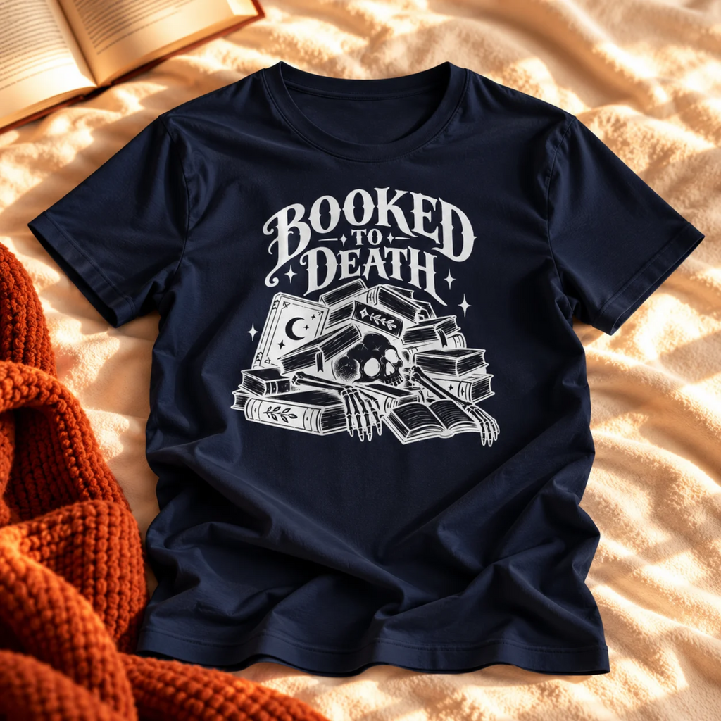 Booked to Death T-shirt
